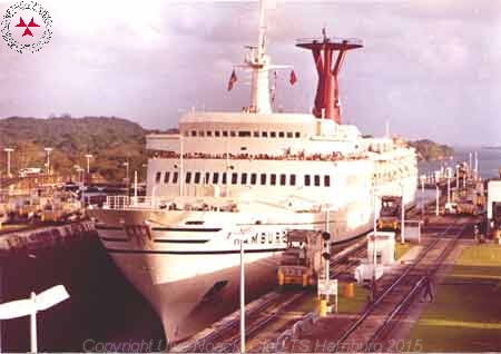 TS Hamburg im Panamakanal Bild 3