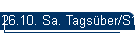 26.10. Sa. Tagsber/S1